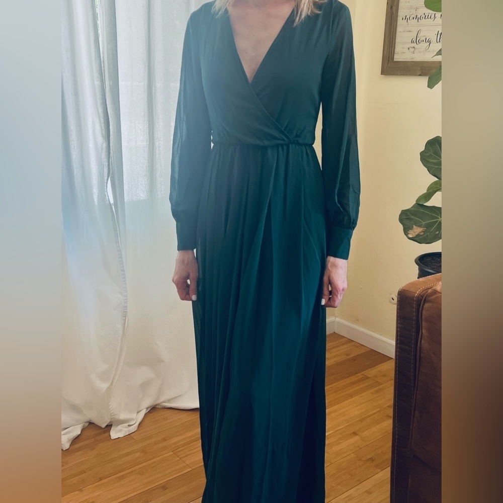 NWT Baltic Born Green Maxi Dress Size XS